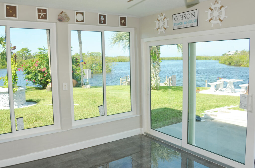 PGT Windows and Sliding Glass Doors Installed in New Port Richey, FL.