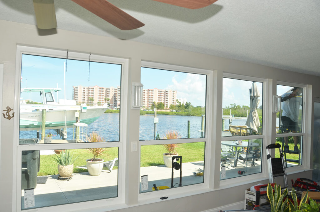 PGT Windows and Sliding Glass Doors Installed in New Port Richey, FL.